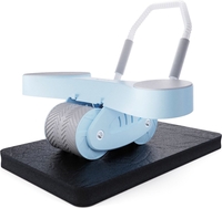 Тренажер для пресса DFC AB Roller SND-B (светло-голубой) - фото, картинка Тренажер для пресса DFC AB Roller SND-B (светло-голубой) - фото