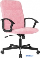 Офисное кресло Бюрократ Triest (розовый Fabric Velvet 36) - фото