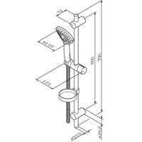 Душевая система AM.PM F0190100 - фото2