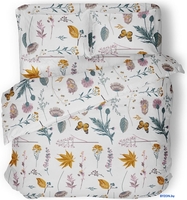 Постельное белье Samsara Home Осенний 2сп Сат200ц-9 - фото