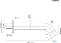 Излив Oltens Molle 39100800 - фото2, картинка2 Излив Oltens Molle 39100800 - фото2