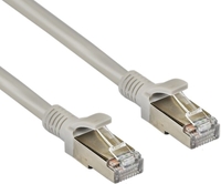 Кабель ExeGate FTP-RJ45-RJ45-C5e-CU-0,5M-GY - фото