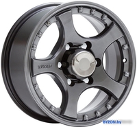 Литые диски SKAD Титан 16x7" 5x139.7мм DIA 109.7мм ET 20мм Графит - фото