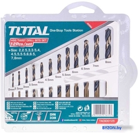 Набор сверл Total TACSD0125 (12 шт) - фото