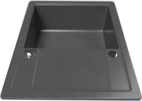 Кухонная мойка Kernau KGS Z 4557 1B1D Graphite - фото2