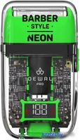 Электробритва Dewal Style Neon 03-082 (зеленый) - фото