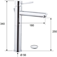 Смеситель Remer Minimal N 10 L XL - фото2, картинка2 Смеситель Remer Minimal N 10 L XL - фото2