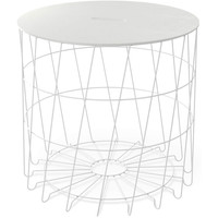 Журнальный столик Sheffilton SHT-CT41 254674 (мисандея/белый муар) - фото