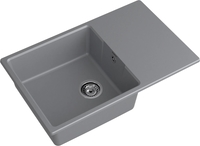 Кухонная мойка GranFest Urban GF-Urban 678L (темно-серый) - фото2