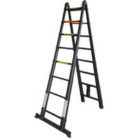 Лестница-трансформер RockForce RF-UP250-M (2x8 ступеней) - фото