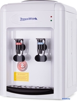 Кулер для воды AquaWork 0.7-TDR (бело-черный) - фото