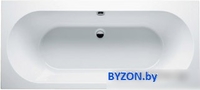 Ванна Riho Carolina 190x80 BB55005 (с ножками и экраном) - фото