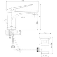 Смеситель Lemark Allegro LM5906CW - фото2, картинка2 Смеситель Lemark Allegro LM5906CW - фото2