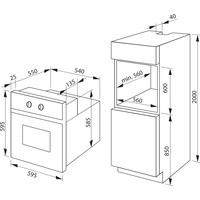 Электрический духовой шкаф Hansa BOEW64090015 - фото2, картинка2 Электрический духовой шкаф Hansa BOEW64090015 - фото2