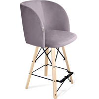 Стул Sheffilton SHT-ST33/S80-1 (сиреневая орхидея/прозрачный лак/черный) - фото