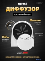 Вентиляционная решетка HOMY AO150WR - фото