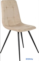 Стул Бюрократ CH-K1 4 шт (бежевый Holland 06/черный) - фото2