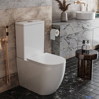 Унитаз напольный Roxen Antares Rimless Soft Close 600185-01 Tornado - фото