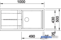 Кухонная мойка Blanco Metra XL 6 S 525931 (черный) - фото2, картинка2 Кухонная мойка Blanco Metra XL 6 S 525931 (черный) - фото2