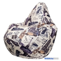 Кресло-мешок Flagman Груша Г2.5-178 Big Ben Latte - фото
