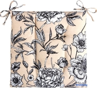 Подушка для сидения Доляна Blooming Garden 7533951 - фото, картинка Подушка для сидения Доляна Blooming Garden 7533951 - фото