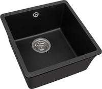 Кухонная мойка ZorG Fast 40 black metallic - фото