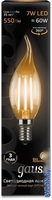 Светодиодная лампа Gauss LED Filament Candle tailed E14 7 Вт 2700 К 104801107 - фото2