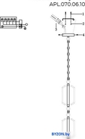 Подвесная люстра Aployt APL.070.06.10 - фото2, картинка2 Подвесная люстра Aployt APL.070.06.10 - фото2