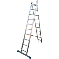 Лестница-стремянка Dinko 2х9 ступеней [LS 209] - фото