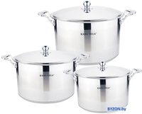 Набор кастрюль Kaisa Villa KV-EG06 - фото