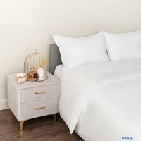 Постельное белье Sofi De MarkO Сэнди 50x70 НВ-сн-50х70б (белый) - фото