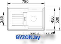 Кухонная мойка Blanco ZIA 45 S (темная скала) [518937] - фото2