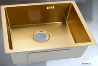 Кухонная мойка VANS 550x450x200 мм Gold - фото