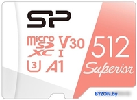 Карта памяти Silicon-Power Superior A1 microSDXC SP512GBSTXDV3V20 512GB - фото
