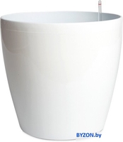 Вазон Forgarden Classic BF00866 (белый глянцевый) - фото, картинка Вазон Forgarden Classic BF00866 (белый глянцевый) - фото