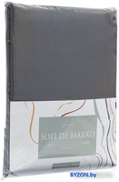 Постельное белье Sofi De MarkO Premium Mako 180х230 Пр-Пм-ан-180х230 (антрацитовый) - фото2