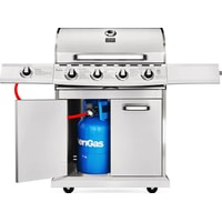 Газовый гриль для дачи Koler Relish v4 (серебристый) - фото2