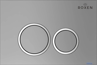 Унитаз подвесной Roxen Vine Tornado в комплекте с инсталляцией StounFix Dual Fresh 6 в 1 979017 (кнопка: хром матовый) - фото2