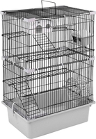 Клетка ЕСО Рикки 43112св-сер-черн - фото