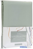 Постельное белье Sofi De MarkO Premium Mako 180х230 Пр-Пм-бр-180х230 (бирюзовый) - фото2