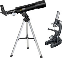 Детский микроскоп, телескоп Bresser National Geographic 50/360 и 300x-1200x 31310 - фото