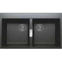 Кухонная мойка Tolero TL-862 (уголь) - фото