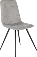 Стул Бюрократ CH-K1 4 шт (светло-серый Holland 09/черный) - фото2