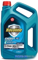 Моторное масло Texaco Havoline Energy MS 5W-30 4л - фото