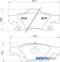 Brembo P37016 - фото, картинка Brembo P37016 - фото