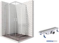 Душевой уголок Ambassador Set 14011102-ST2 - фото