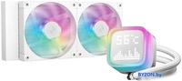 Система жидкостного охлаждения для процессора DeepCool LP240 WH R-LP240-WHMSMC-G-1 - фото