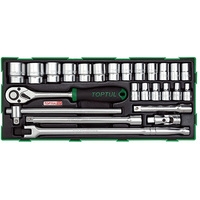 Универсальный набор инструментов Toptul GTB2504 (25 предметов) - фото