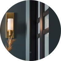 Зеркало Алмаз-Люкс Okinawa 80s-6 (с подсветкой, с сенсорной кнопкой) - фото2