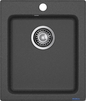 Кухонная мойка GranFest Practik 505 (графит) - фото